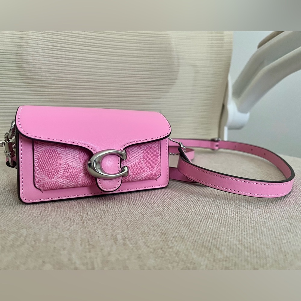 Coach Micro Tabby 12 PINK